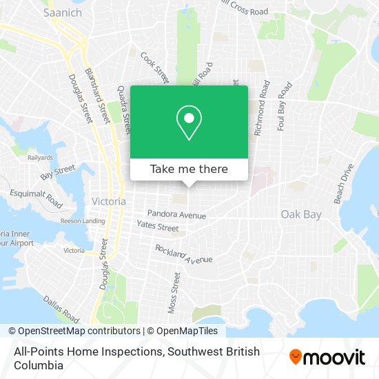 All-Points Home Inspections map