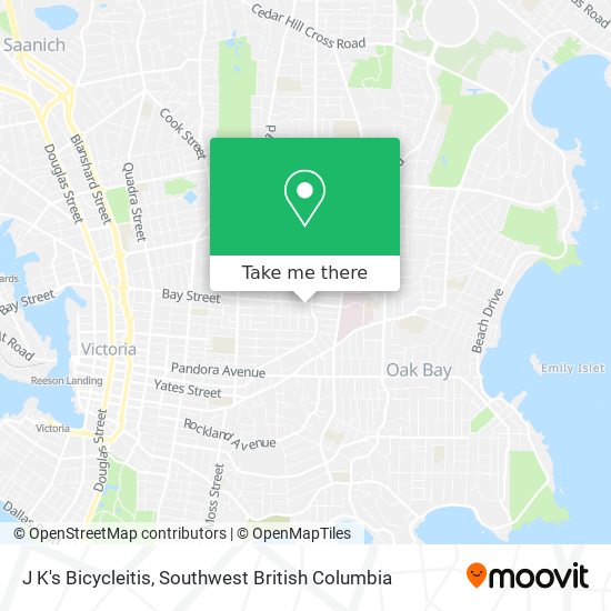 J K's Bicycleitis map