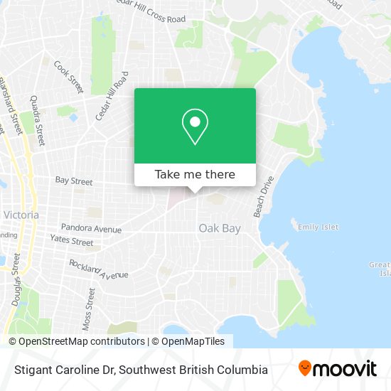 Stigant Caroline Dr map