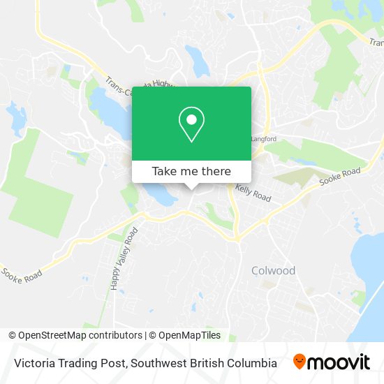Victoria Trading Post map