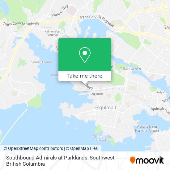 Southbound Admirals at Parklands plan