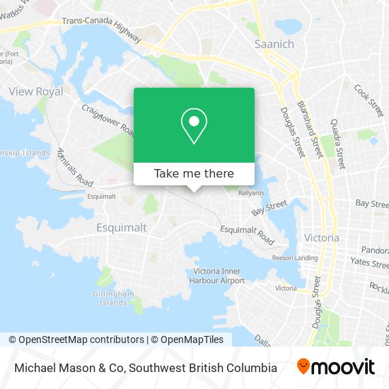 Michael Mason & Co map