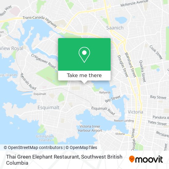 Thai Green Elephant Restaurant map
