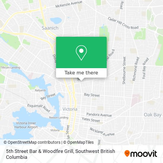 5th Street Bar & Woodfire Grill plan