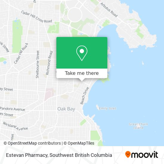 Estevan Pharmacy map