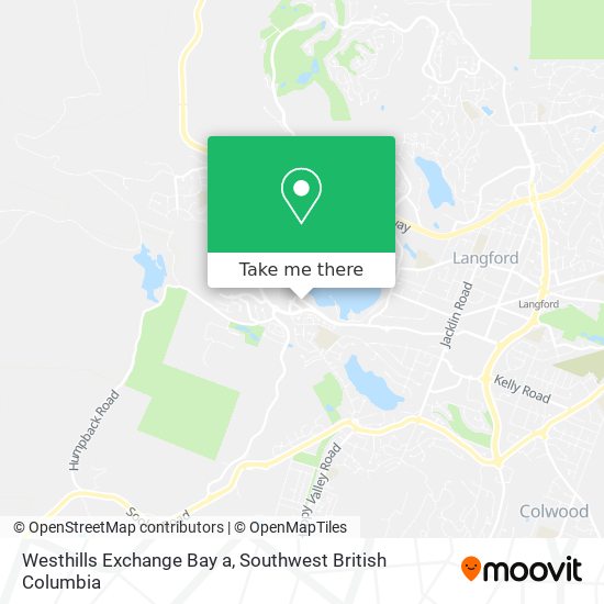 Westhills Exchange Bay a map