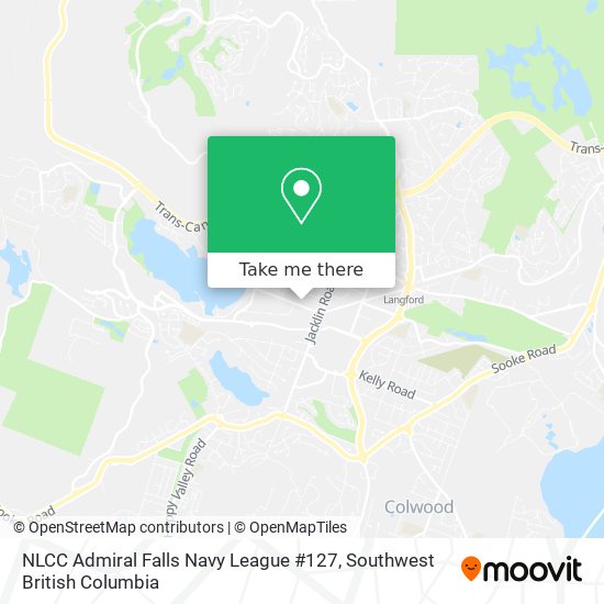 NLCC Admiral Falls Navy League #127 map