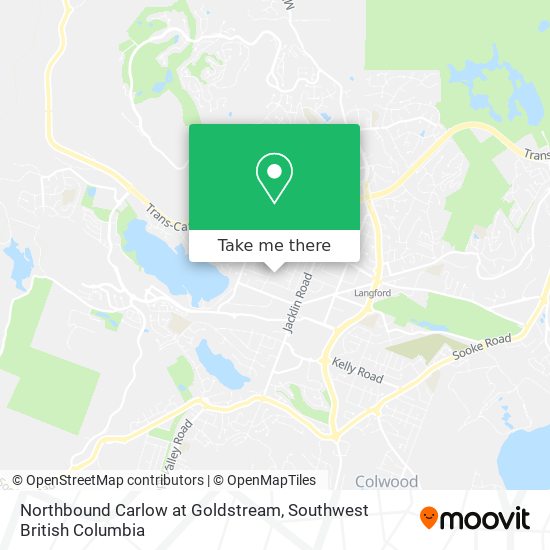 Northbound Carlow at Goldstream plan