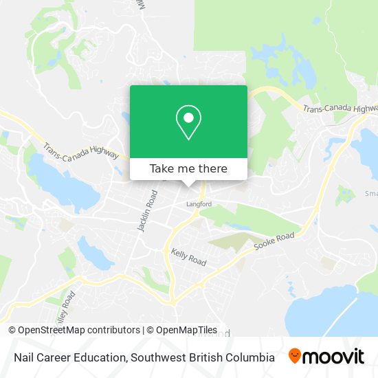 Nail Career Education map