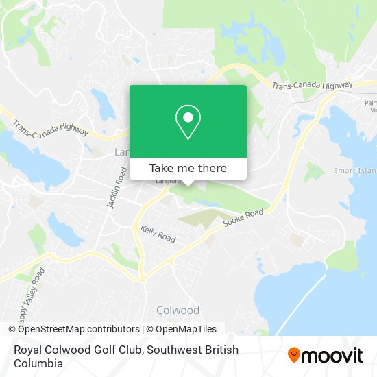 Royal Colwood Golf Club map