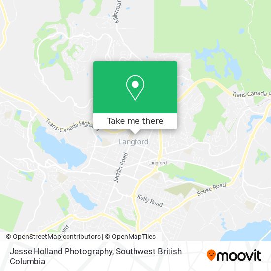 Jesse Holland Photography map