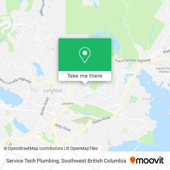 Service Tech Plumbing map