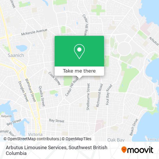 Arbutus Limousine Services plan