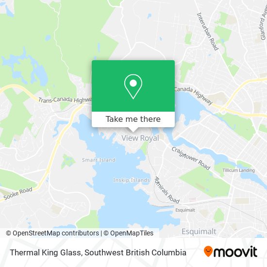 Thermal King Glass map