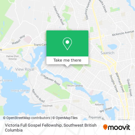 Victoria Full Gospel Fellowship map