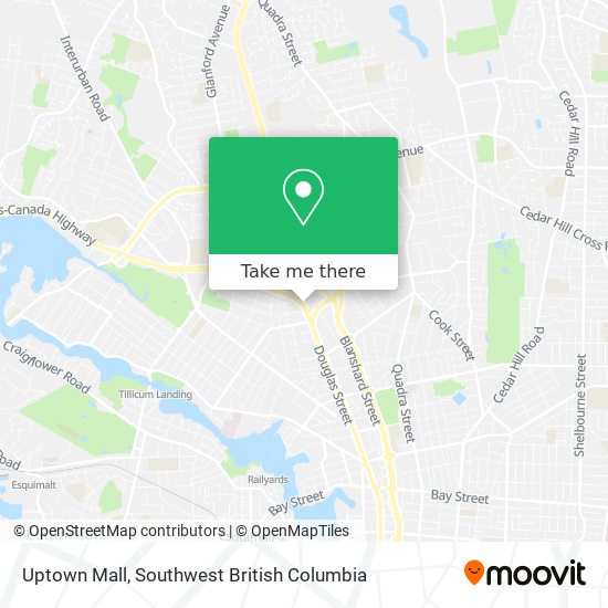 Uptown Mall map