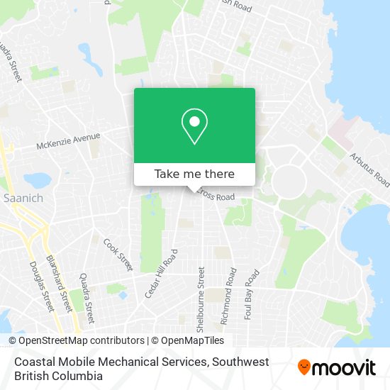 Coastal Mobile Mechanical Services map