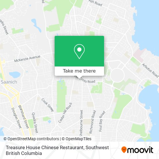 Treasure House Chinese Restaurant map