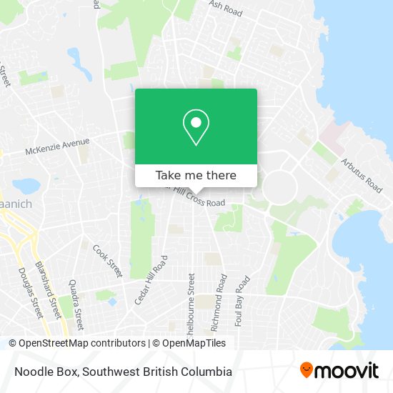 Noodle Box map