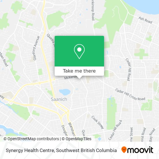 Synergy Health Centre map