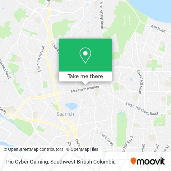 Piu Cyber Gaming map