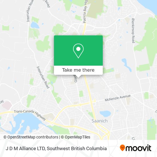 J D M Alliance LTD map