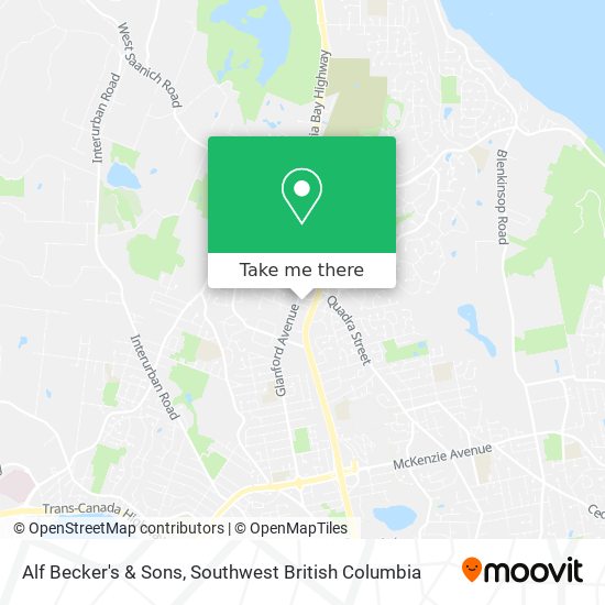 Alf Becker's & Sons map