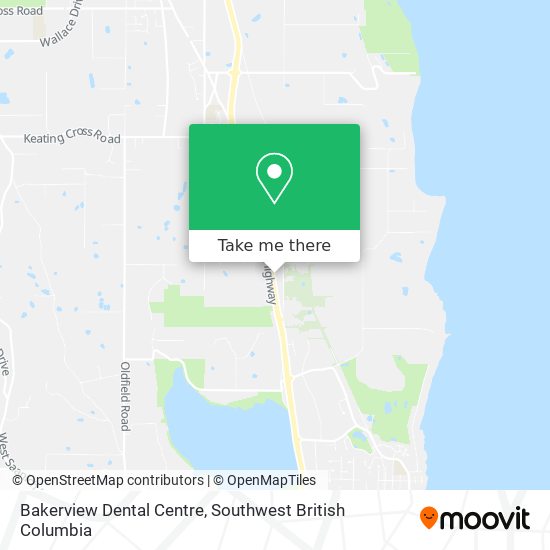 Bakerview Dental Centre map