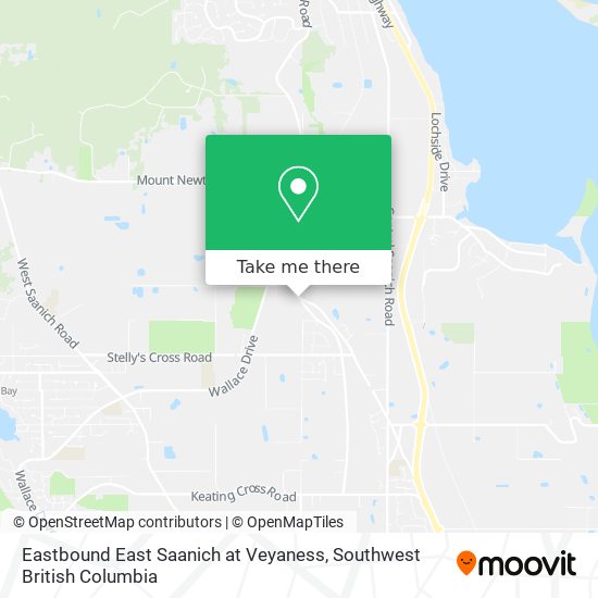 Eastbound East Saanich at Veyaness plan