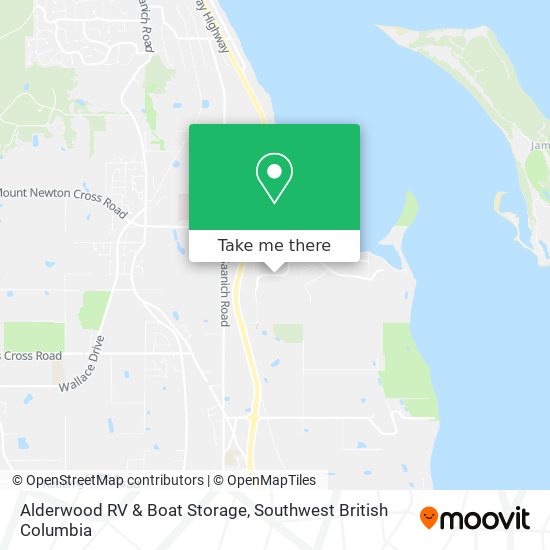 Alderwood RV & Boat Storage map