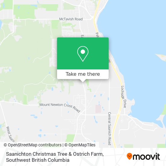 Saanichton Christmas Tree & Ostrich Farm plan