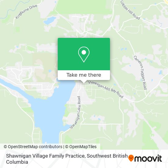 Shawnigan Village Family Practice map