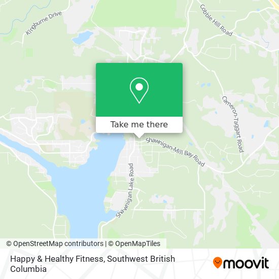 Happy & Healthy Fitness map