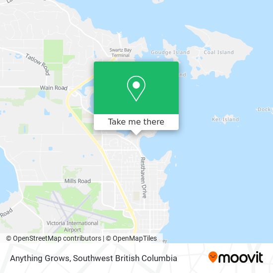 Anything Grows map