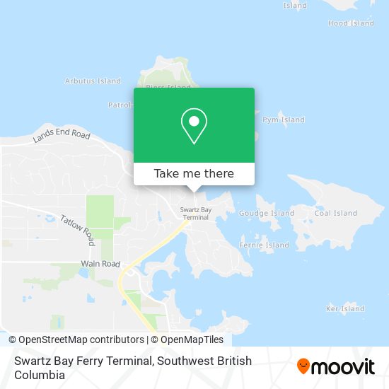 Swartz Bay Ferry Terminal plan