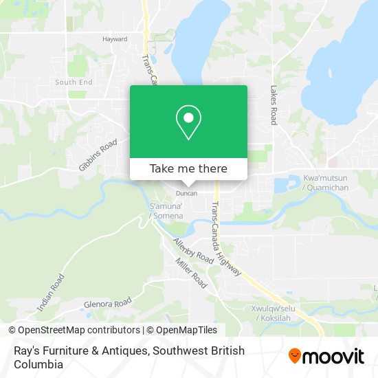 Ray's Furniture & Antiques map