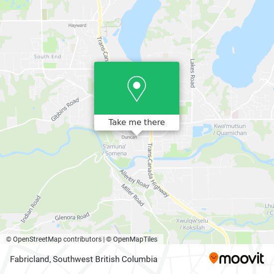 Fabricland plan