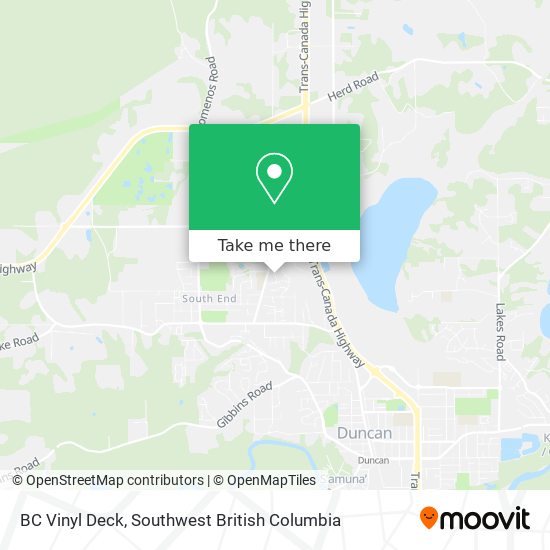 BC Vinyl Deck plan