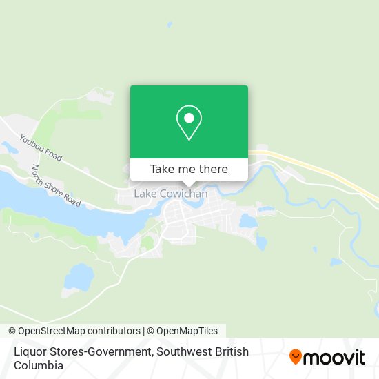 Liquor Stores-Government map