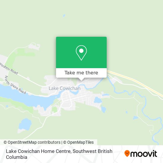 Lake Cowichan Home Centre map