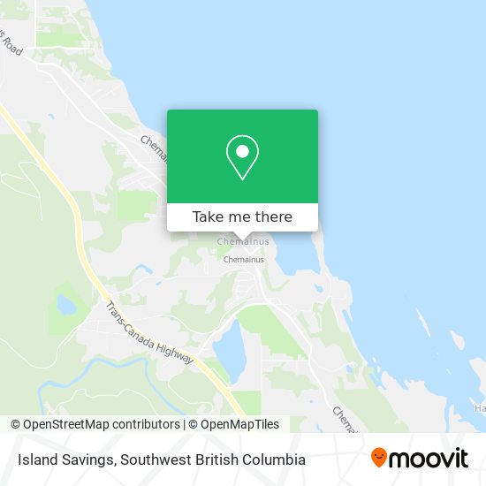 Island Savings map