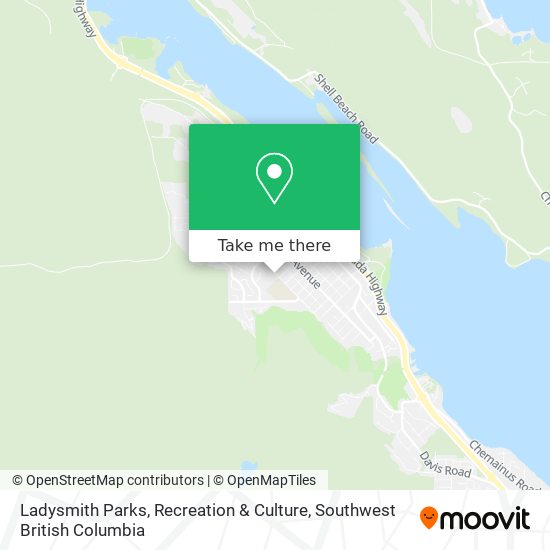 Ladysmith Parks, Recreation & Culture map
