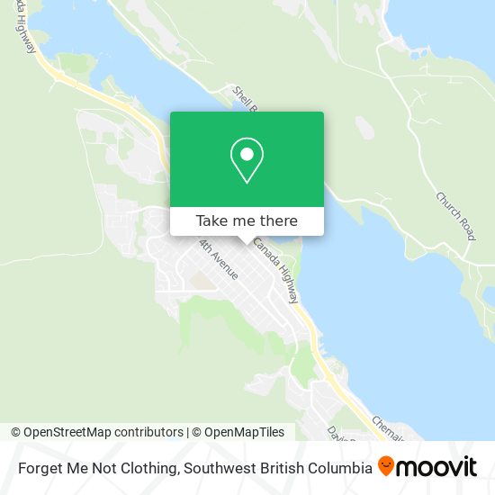 Forget Me Not Clothing map