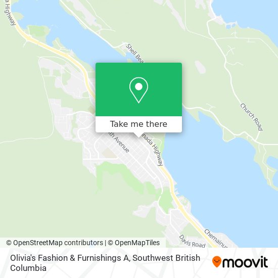 Olivia's Fashion & Furnishings A plan