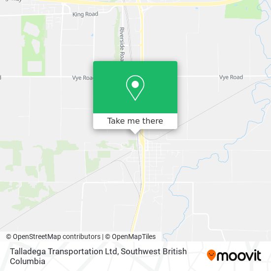 Talladega Transportation Ltd map