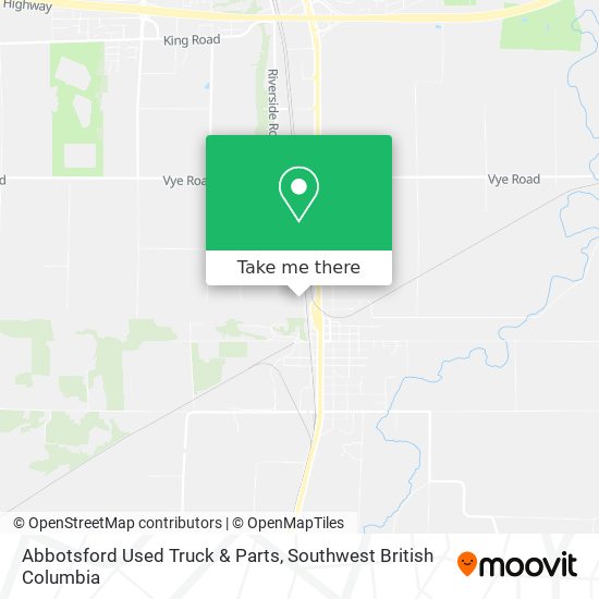 Abbotsford Used Truck & Parts map