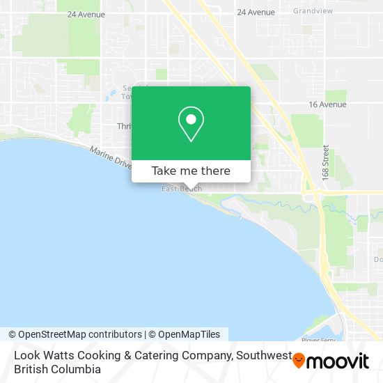 Look Watts Cooking & Catering Company map