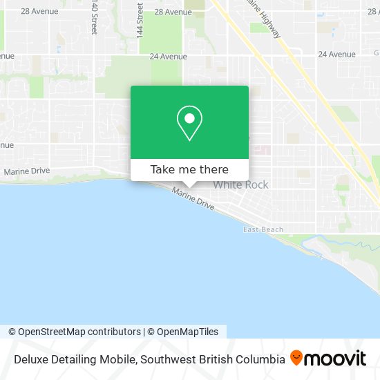 Deluxe Detailing Mobile map