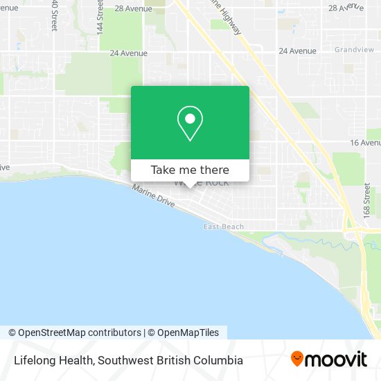 Lifelong Health map