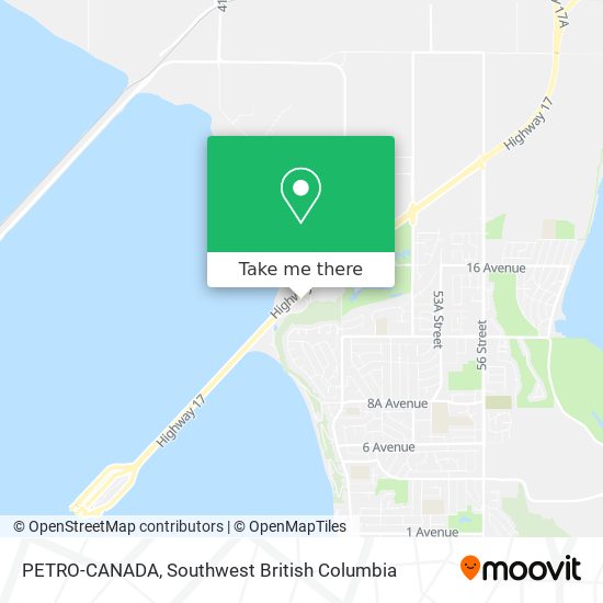 PETRO-CANADA map